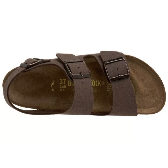 Birkemstock Leather Milano Mocha Unisex.